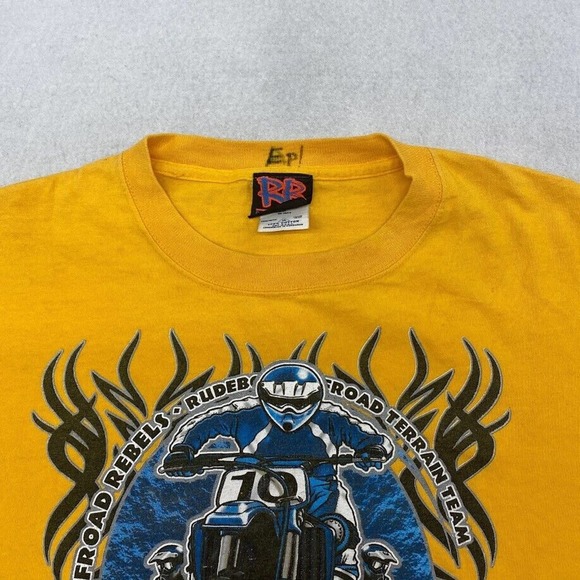 Kids Off Road Rebels Graphic Tee Thrifted Vintage Style Size XL - Picture 9 of 10
